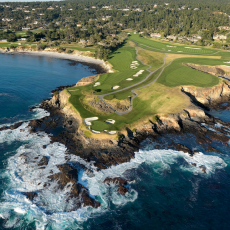 Pebble Beach Golf Links hostí US Open pošesté v historii (Foto: Twitter)